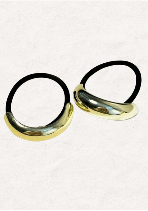 LOSSY GOLDEN ELASTIC HAIR TIE